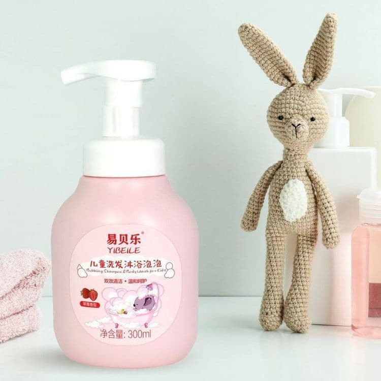 Детский пенящийся гель с аминокислотами YIBEILE 300ml — 1