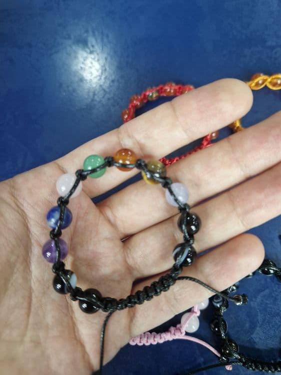 Детские браслеты из натуральных камней. Bolalar uchun brasletlar — 3