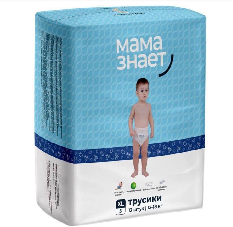 подгузники трусики «Мама знает» — 8