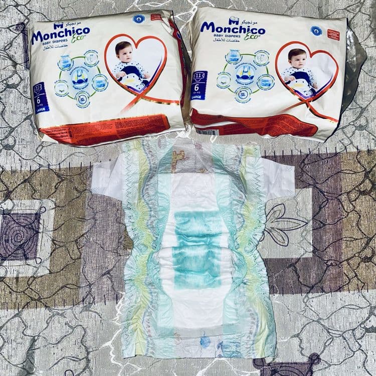 Памперсы, подгузники! Haggies(для бассейна), Monchico(повседневные) — 5