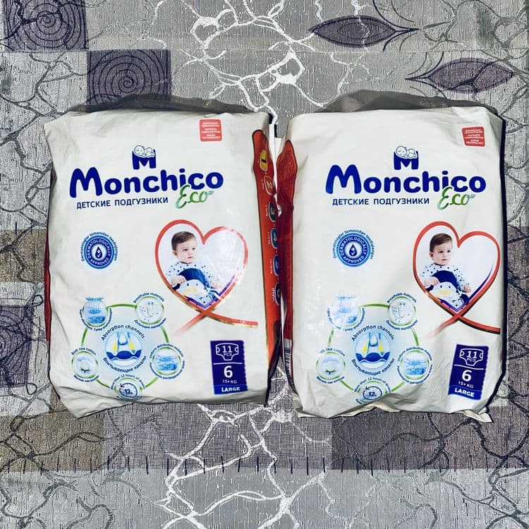 Памперсы, подгузники! Haggies(для бассейна), Monchico(повседневные) — 7