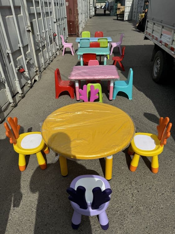 Plastmassa stol stul bolalar uchun optom — 1