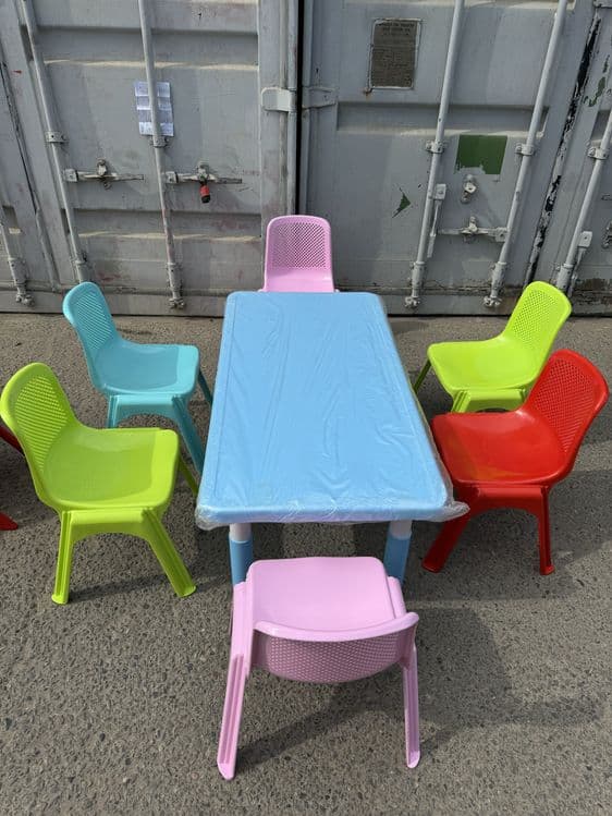 Plastmassa stol stul bolalar uchun optom — 4