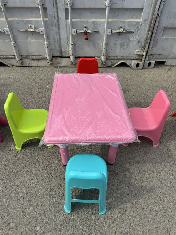 Plastmassa stol stul bolalar uchun optom — 6