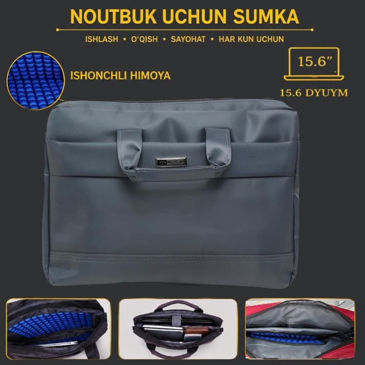 Noutbuk uchun sumka 15,6 dyum. Сумка для ноутбука 15,6 д-м. — 4