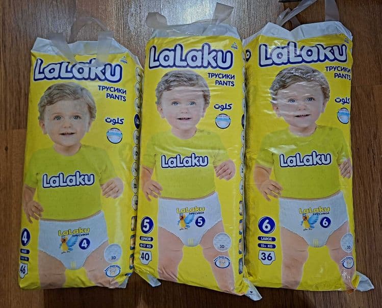 Lalaku трусики памперс подгузники большая упаковка pampers trusikli — 1