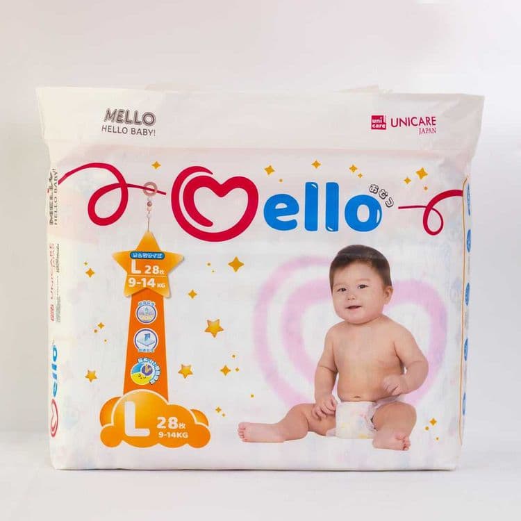 Подгузники и трусики Mello упаковка среднего размера (24-38шт) — 1
