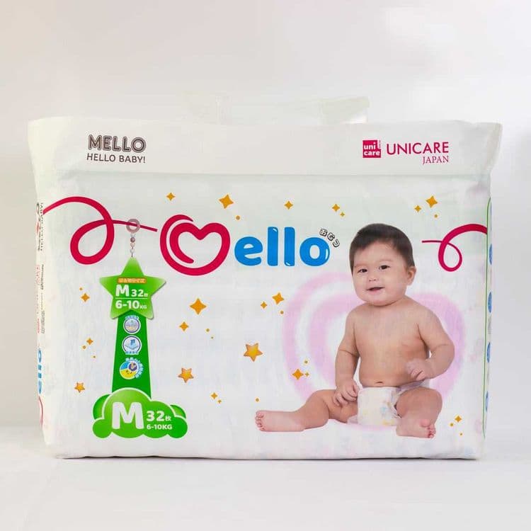Подгузники и трусики Mello упаковка среднего размера (24-38шт) — 3