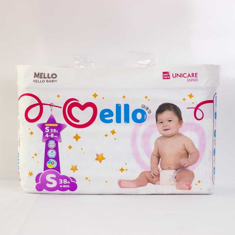 Подгузники и трусики Mello упаковка среднего размера (24-38шт) — 4