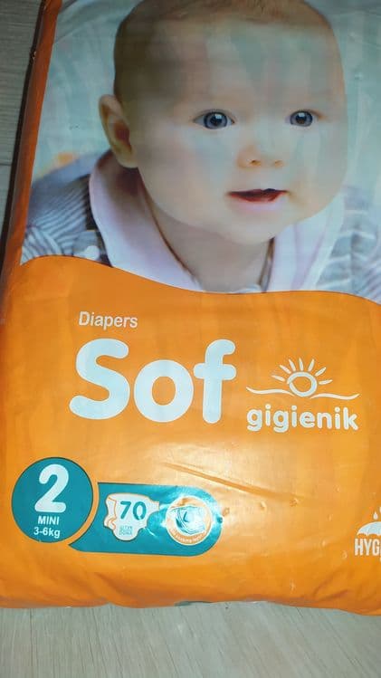 Pampers SOF sotiladi 2 razmerli mega paket .  Arzonga bervoraman . — 2