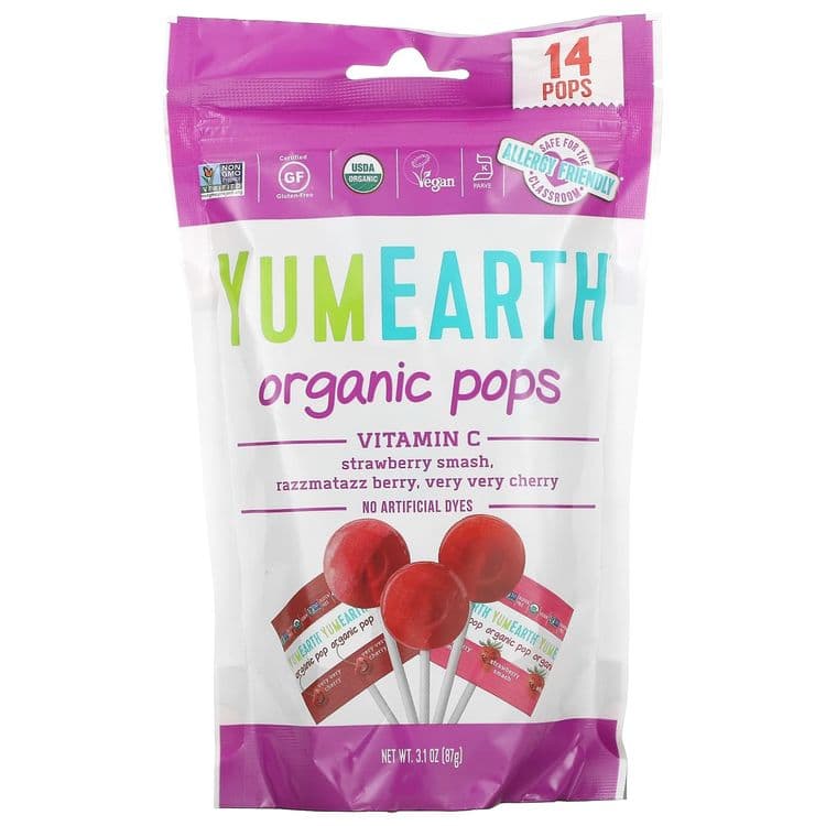 YumEarth органические леденцы — 2