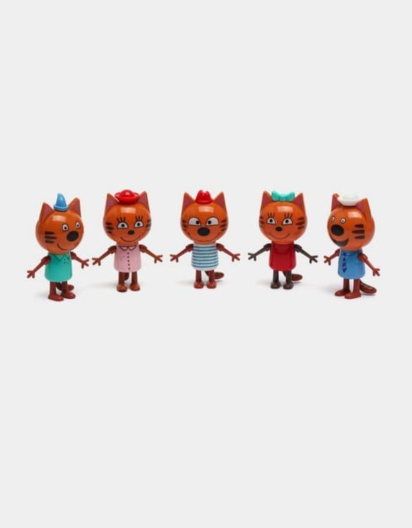 Три Кота игровая площадка, фигурки из мультфильма — 3