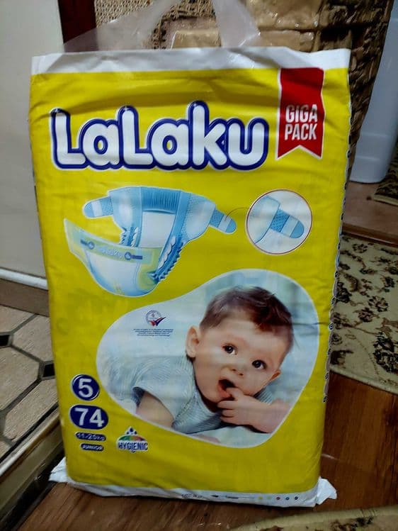 Памперсы подгузники  Lalaku для малышей 2-3 размеры — 2