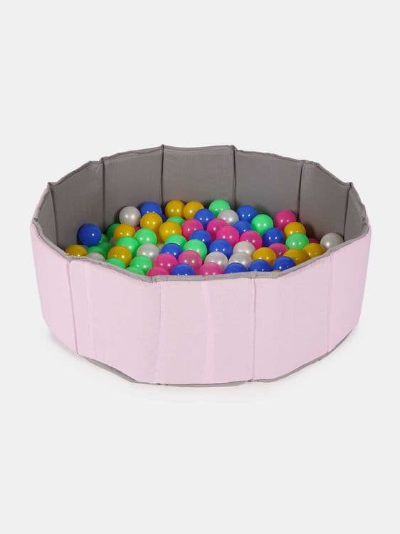 Детский сухой бассейн без шариков UNIX Kids Смайл / Smile 100 см, — 5