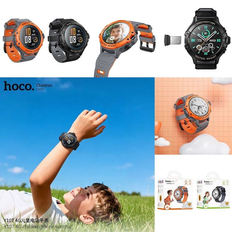 Bolalar aqilli soati Hoco Y100, Y101, Y104, Y106, Детский умные часы — 4