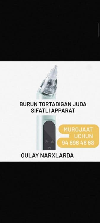Aspirator, burun aspiratori SIFATLI TOVAR QULAY NARXDA — 1