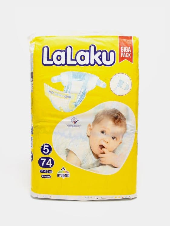 Bolalar tagliklari LALAKU Giga pack. Детские подгузники LALAKU Giga уп — 4