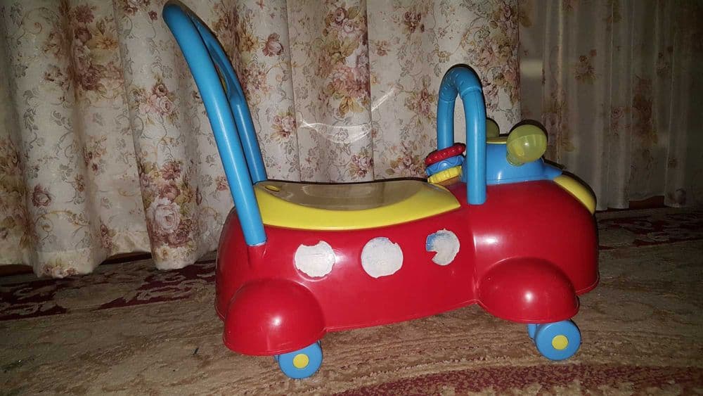 Горшок "Божъя коровка" на колёсах — 3