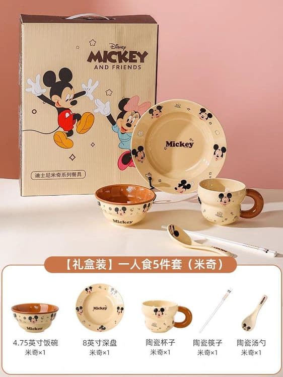 Набор посуды детский 5.1 персонажами Disney — 5