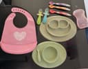 Силиконовая посуда для кормления Ezpz Mini Mat от Stokke