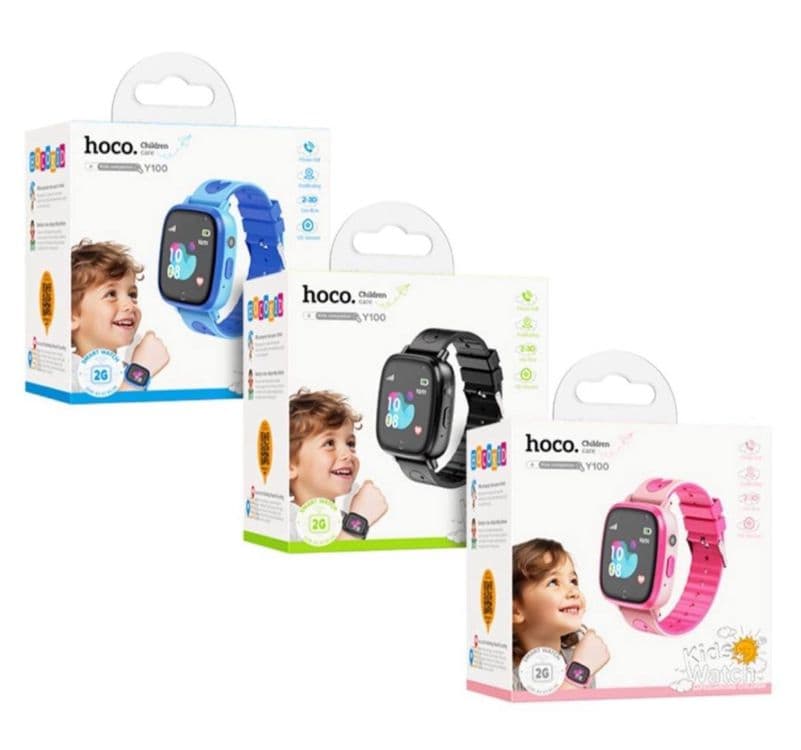 Hoco Y100 bolalar agilliy soati 2G, ip65 / Детские умные часы Носо — 2