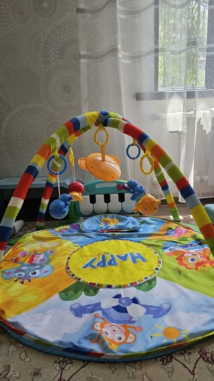 Коврик детский с игрушками — 3