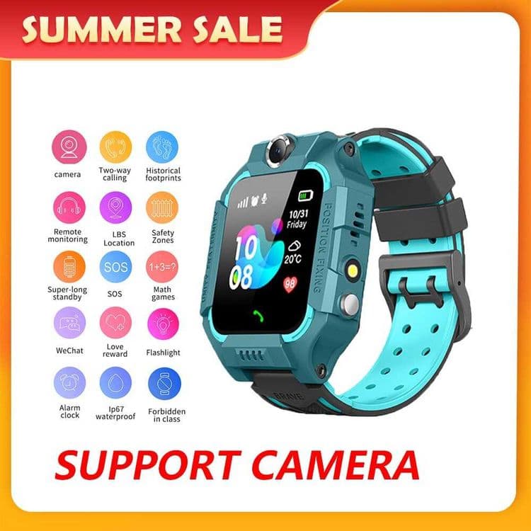 Smart watch болалар ақилли соати детская  соат Видеокамера Телефон — 4