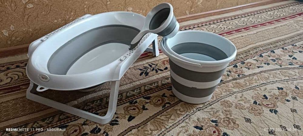 Детская ванночка с набором — 1