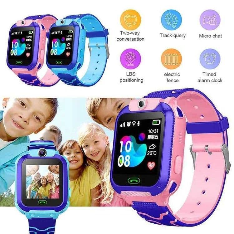 Детский Wifi SOS GPS трекер Детские умные часы sim karta — 1