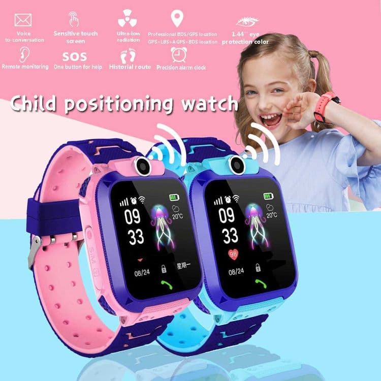 Детский Wifi SOS GPS трекер Детские умные часы sim karta — 2