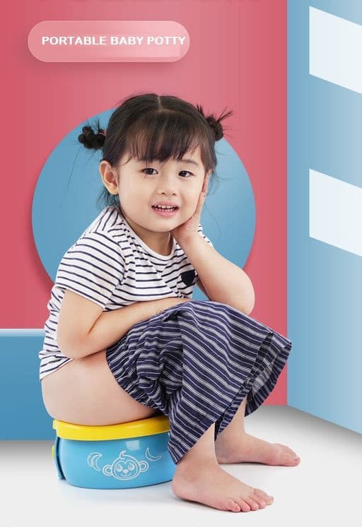Горшок детский дорожный  Kids Portable Toilet Training Baby — 2