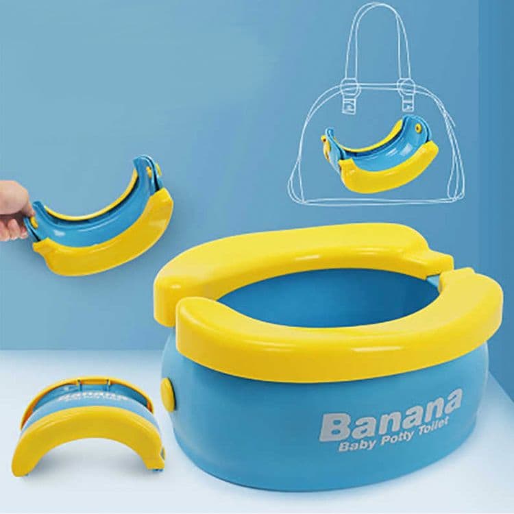 Горшок детский дорожный  Kids Portable Toilet Training Baby — 4