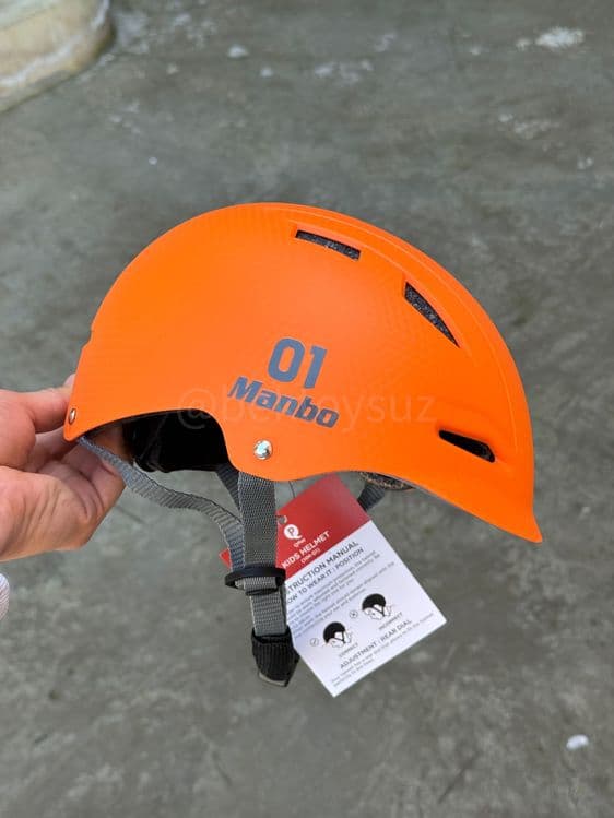 Детский шлем QPlay Manbo Helmet – оригинал защита 2–6 лет — 1