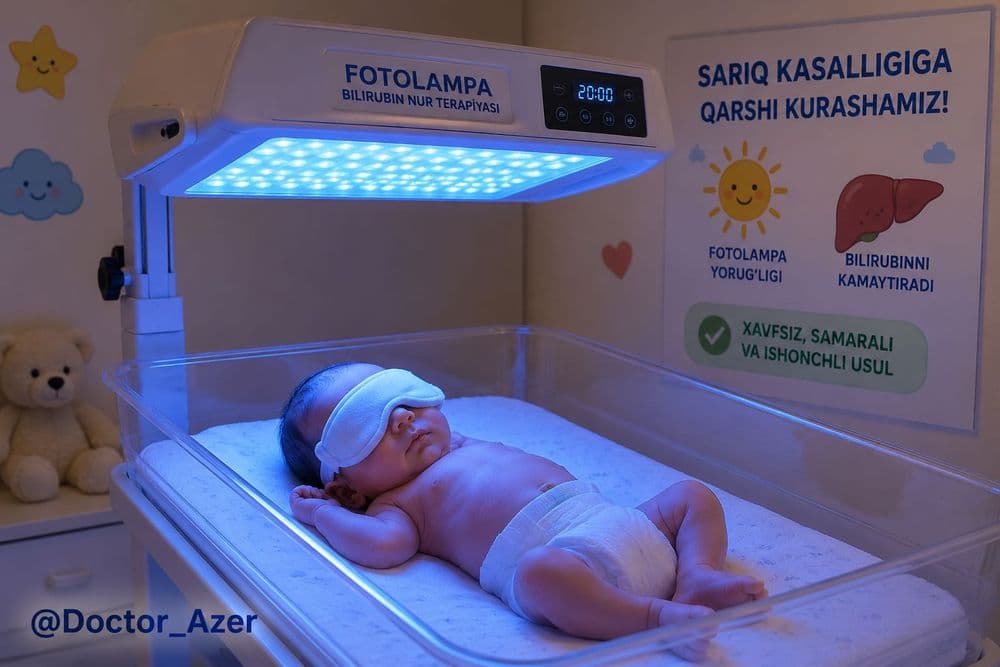 Sariq kasalligiga qarshi Фотолампа от желтухи детский Ташкент — 1