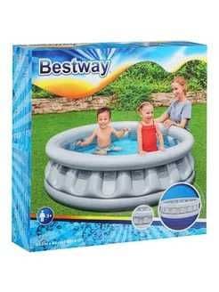 Bestway 51080 BW Детский надувной бассейн 152х43см Космический корабль — 1