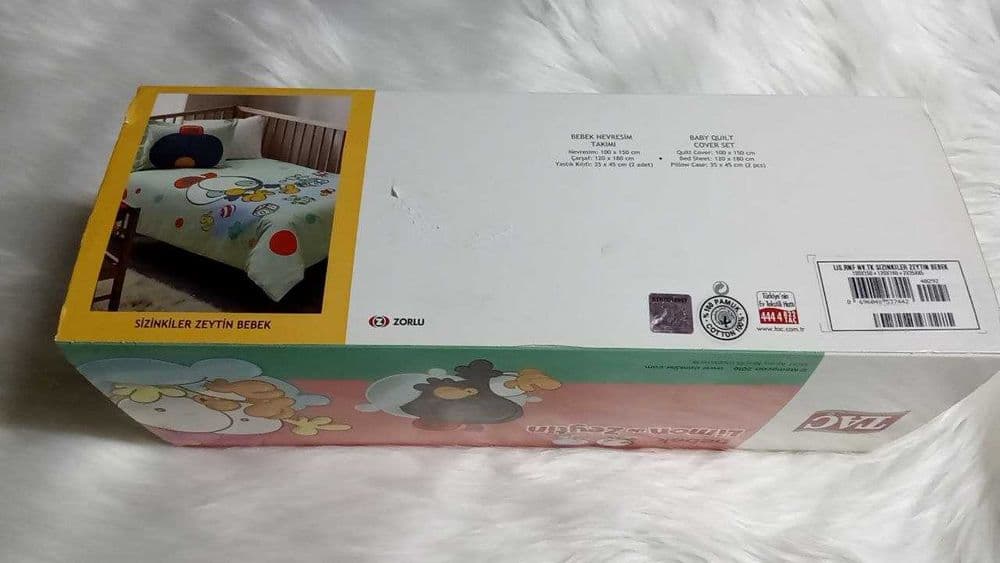 TAC marka postelnoye belyo dlya novorojdyonnih — 8