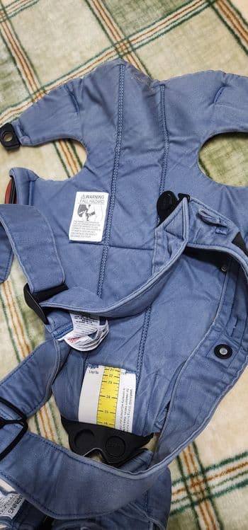 BabyBjorn Mini, Woven, индиго — 2