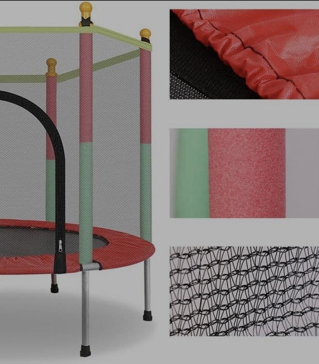 Батуты для детей с защитной. Доставка бесплат
сеткой в помещении, 1.4 — 3