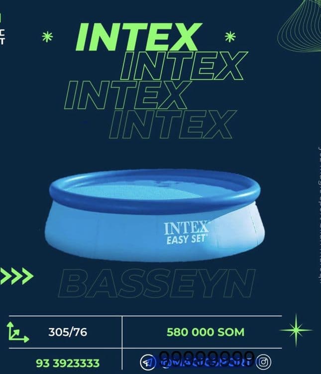 Бассейн Intex надувной 3.05x76см оригинал бесплатный доставка !!! — 7