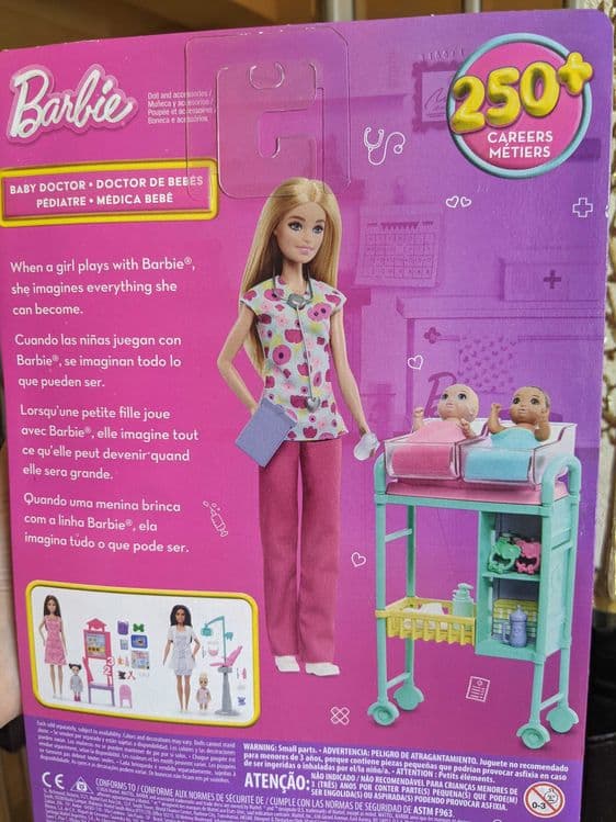 Кукла Барби baby doctor barbie — 4
