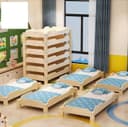 Кровать для детсадов Штабелируемые-60х25х136 см Доставка бесплатно