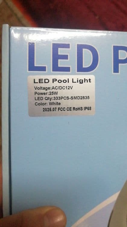 Светильники для бассейна лед — 4