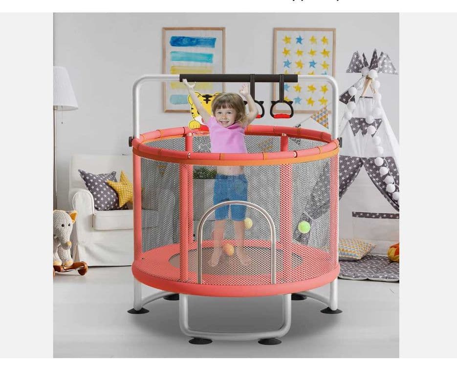 Батут каркасной игровой центр-140x120см ДОСТАВКА и установка БЕСПЛАТНО — 7