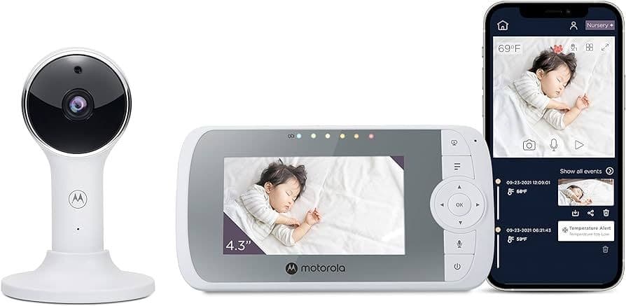 Видеоняня Motorola VM64 Connect: Видеоняни Motorola бейби няня — 3