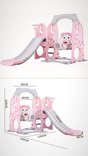 Детский горка и качели 2-7 лет. Бесплатно доставка — 1