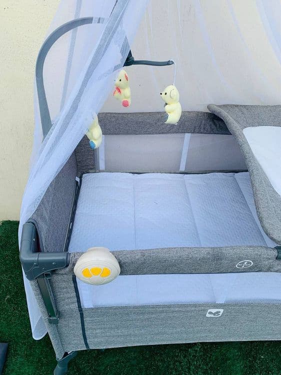 Манеж кровать 3в1 Cool baby Bolalar kravat belanchagi Manej bòladi 3v1 — 4