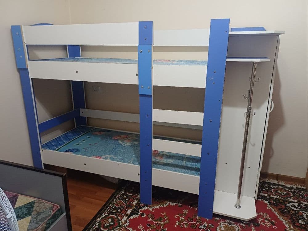 Кроват Детские 2 этажные шкафи билан — 2