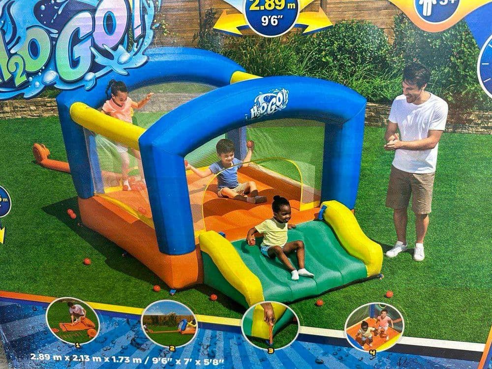 Батут надувной Bestway 53427 размер 289x213x173 см доставка бесплотна — 3