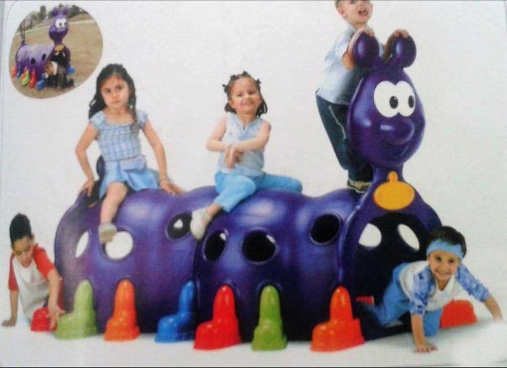 Детский игровой тоннель "Гусеница" — 1