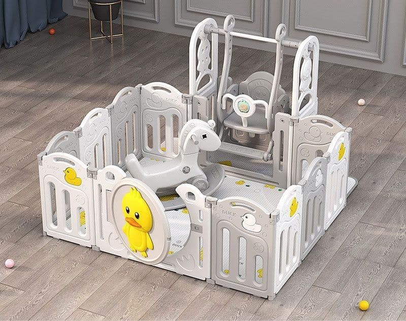 Складная игровая площадка для новорожденных малышей — 2